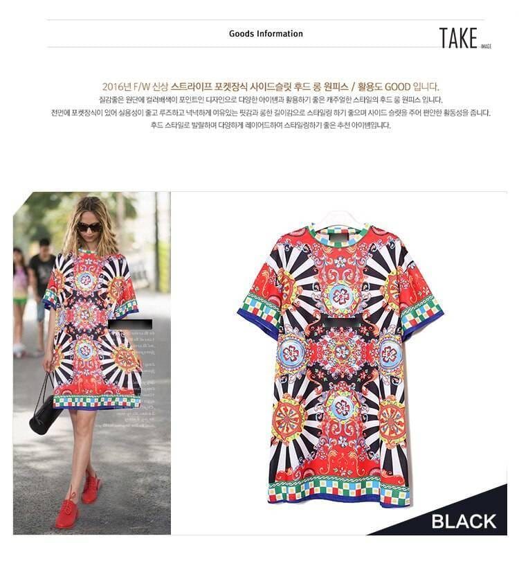 New Fashion Style Floral Printed Beach Dress Fashion Nova Clothing